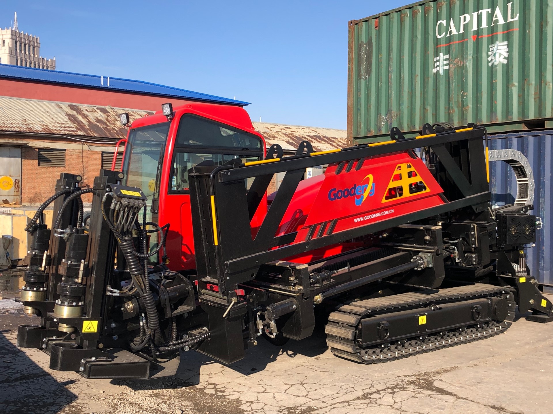 Буровая установка ГНБ Goodeng GD360C-LS с усилением в лизинг