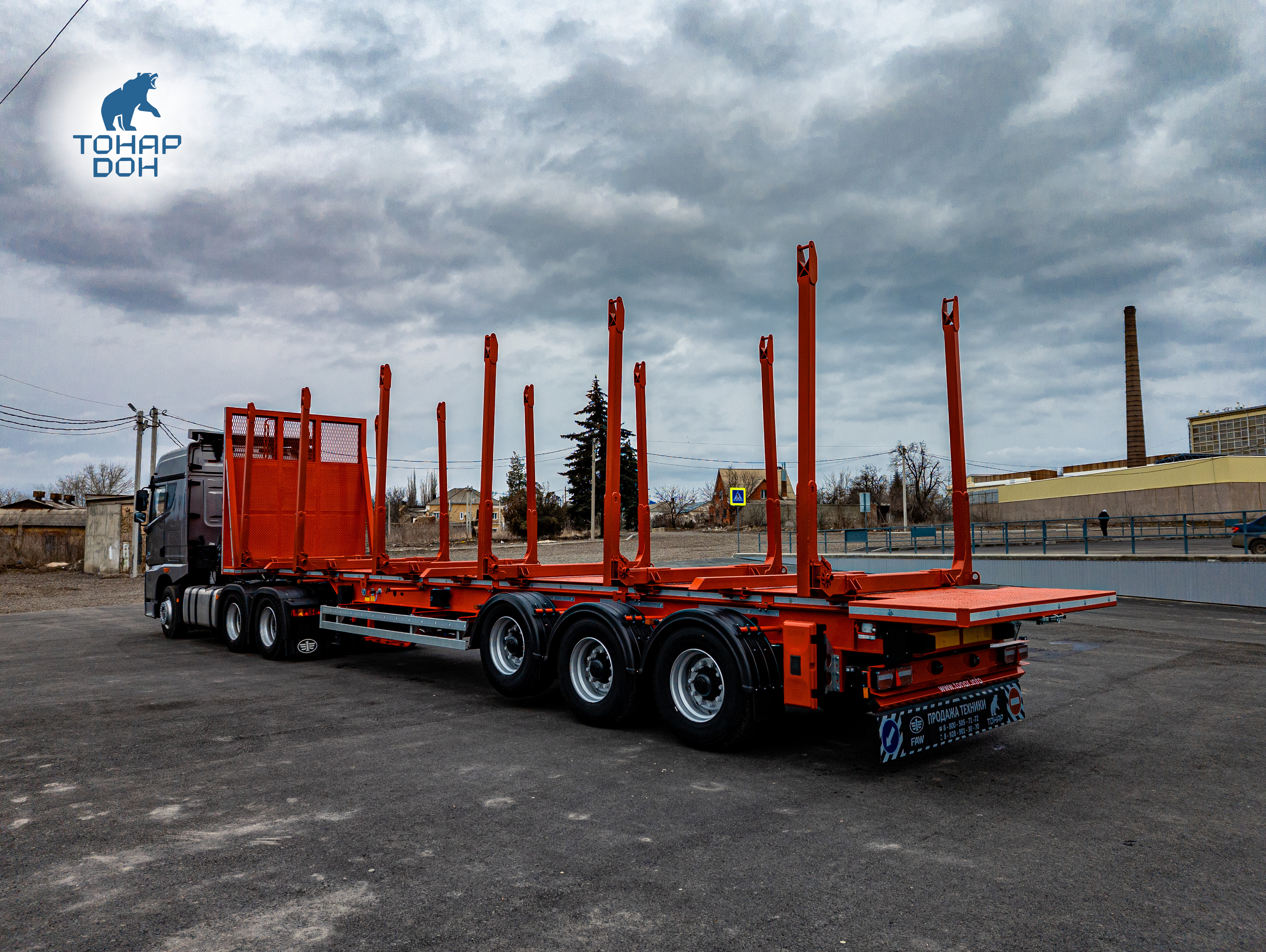 Лесовоз ТОНАР 99881