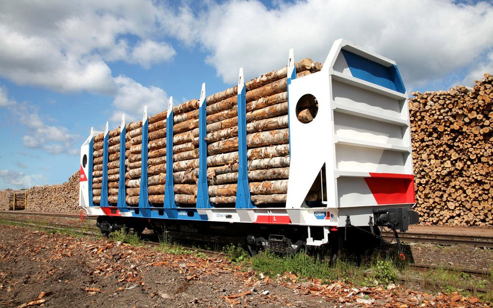 Вагон, лесовоз, платформа для лесоматериалов 13-6852 в лизинг