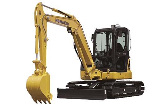 Гусеничный экскаватор Komatsu PC55MR-3 в лизинг